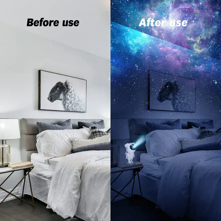 Astronaut Galaxy Light Projector Lamp With Remote Control